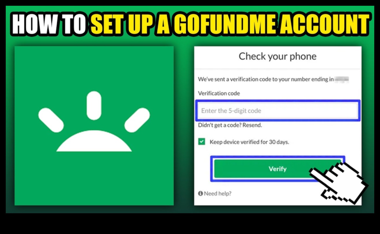 how to set up go fund me