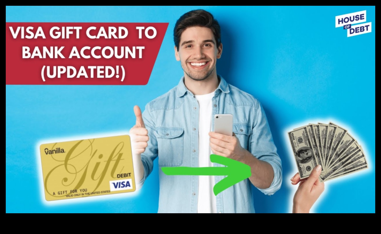 can you transfer visa gift card to bank