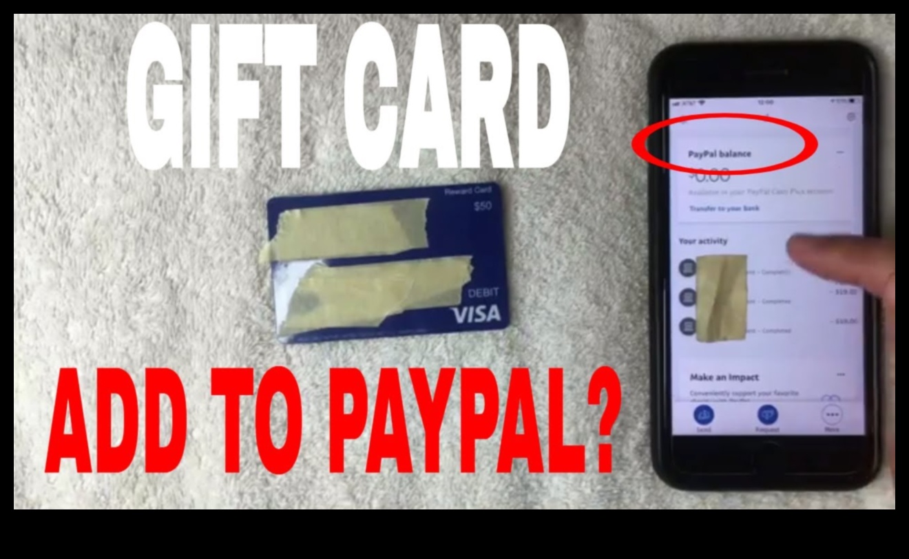 can i use a visa gift card on paypal