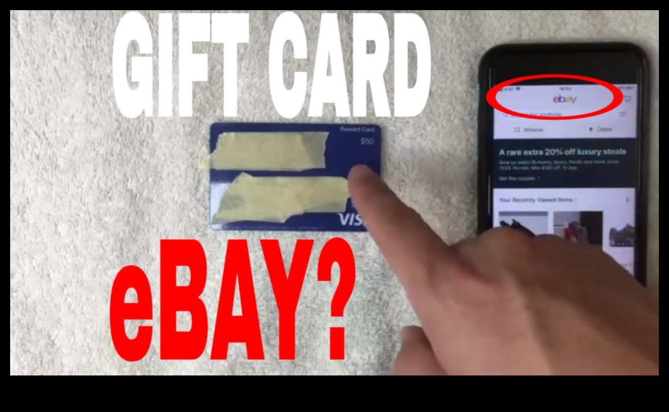 can you use a visa gift card on ebay