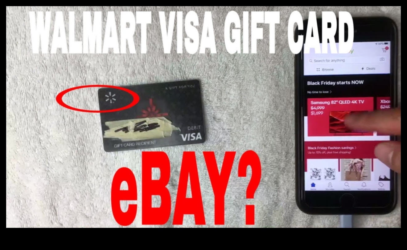 can you use a visa gift card on ebay